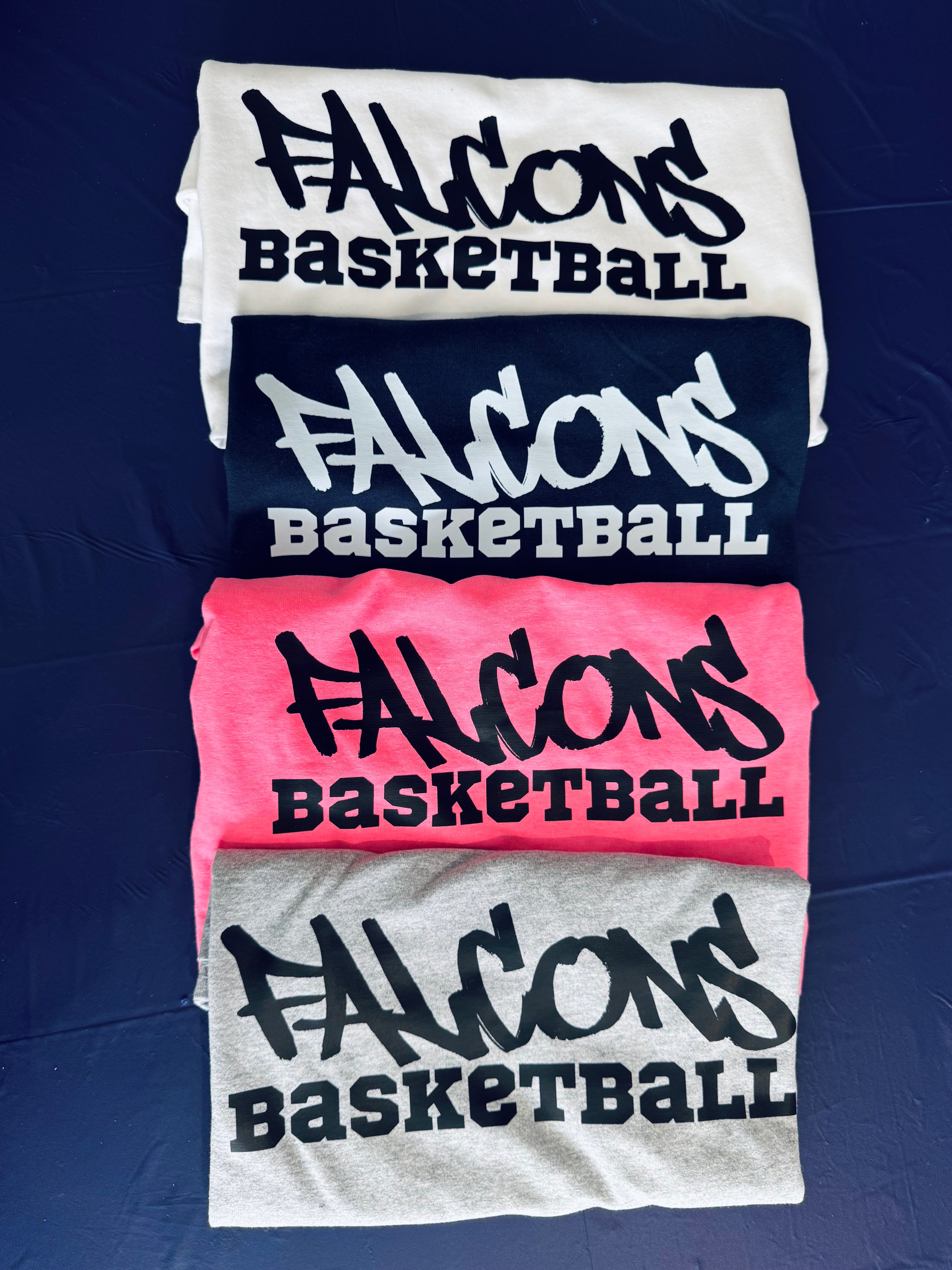 Graffiti Falcons Tee (Hot Pink)