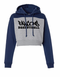 Falcons Basketball Graffiti Crop Sweatshirt
