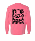 Checkered Falcons Long Sleeve Shirt (Hot Pink)