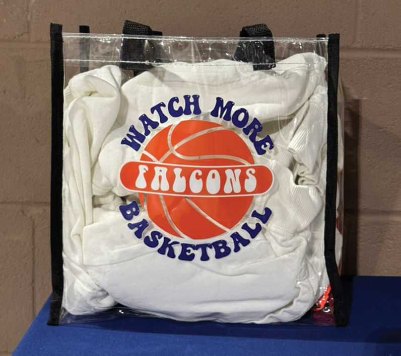 Clear Bag: Watch More Falcons Basketball
