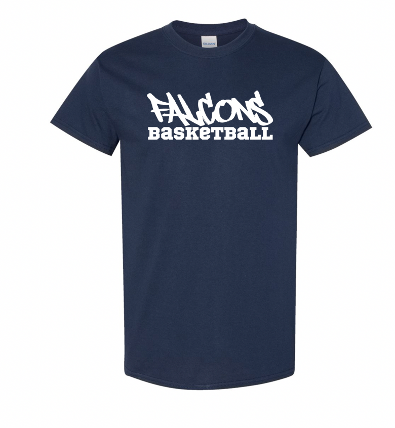 Graffiti Falcons Tee (Navy)