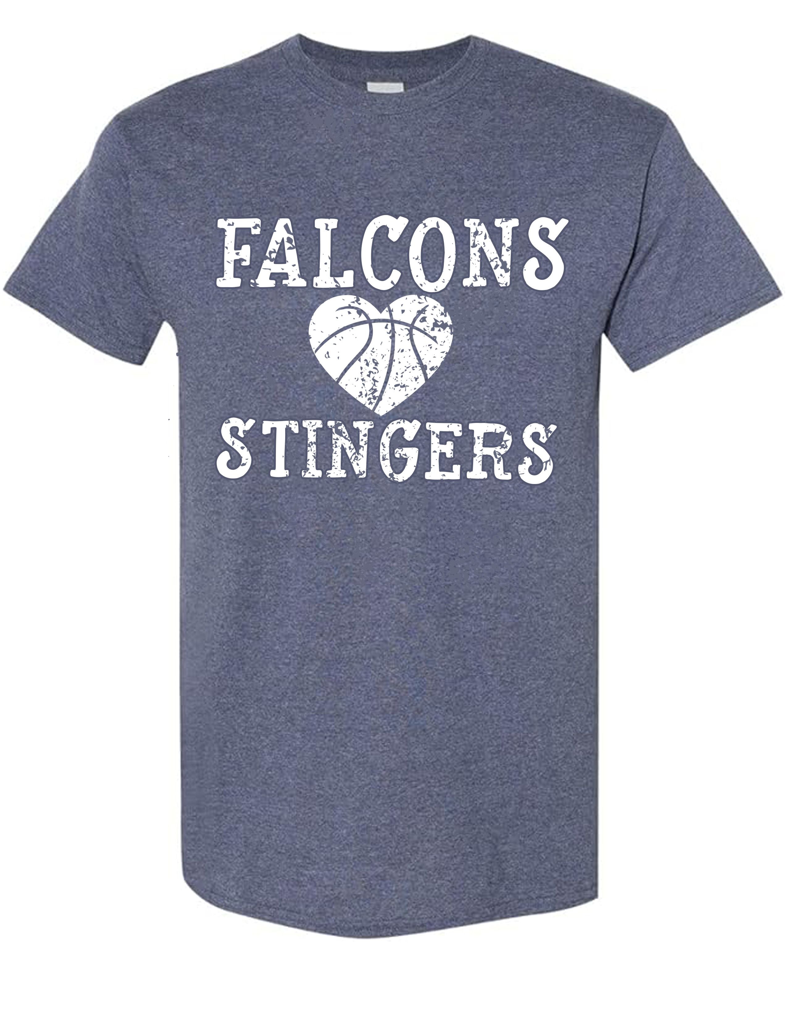 Falcons Heart Stingers Tee